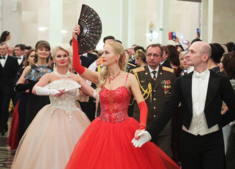 Big New Year's Eve Ball in the Bolshoi Theater of Belarus