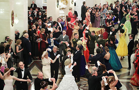 Big New Year's Eve Ball in the Bolshoi Theater of Belarus