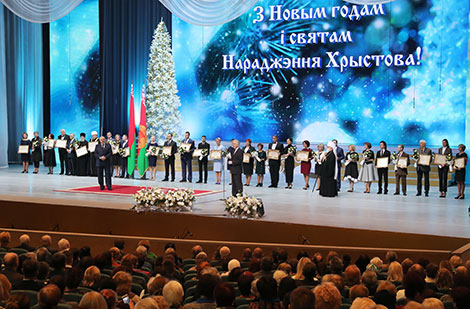 Ceremony to bestow For Spiritual Revival awards and special prizes of the Belarus president
