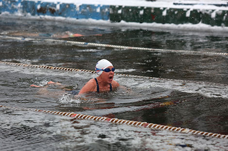 Адкрыты чэмпіянат па спартыўным зімовым плаванні 