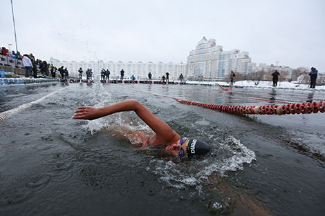 Адкрыты чэмпіянат па спартыўным зімовым плаванні 