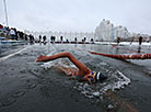 Belarus' open winter swimming championship Minsk Open 