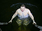 Belarusian Orthodox believers take ice plunges for Epiphany