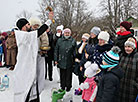Масавае вадохрышчанскае купанне ў Віцебскім раёне 