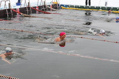 Адкрыты чэмпіянат па спартыўным зімовым плаванні 