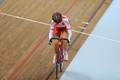 Belarus at the Tissot UCI Track Cycling World Cup 2018 