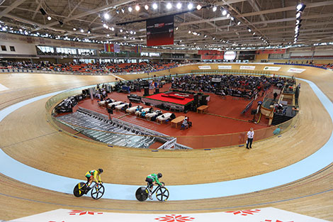 Women’s Sprint at the 2018 Tissot UCI Track Cycling World Cup in Minsk 