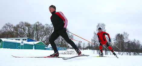 Першая лыжная траса сезона-2018 адкрылася ў Мінску