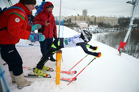 День снега в горнолыжном центре 