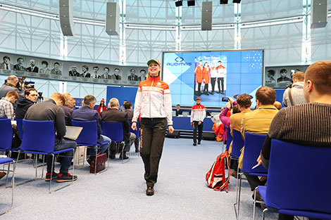 Belarus Olympic team uniforms for the 2018 Olympics in PyeongChang  