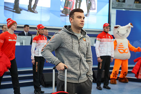 Team Belarus daily uniforms at the 2018 Olympics in PyeongChang