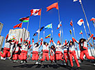 Official opening of PyeongChang Olympic Village on 1 February 2018