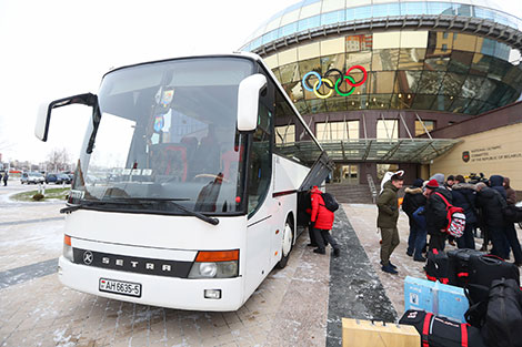 Belarusian Olympians leave for PyeongChang 2018 Olympics on 1 February 2018