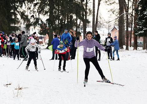 Snow Sniper competition in Mogilev