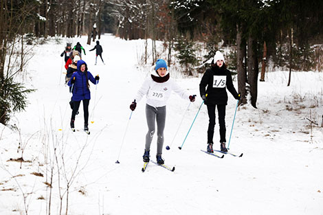 Snow Sniper competition in Mogilev