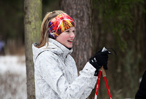 Snow Sniper competition in Mogilev