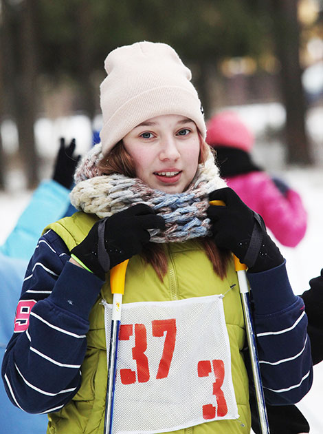 Snow Sniper competition in Mogilev