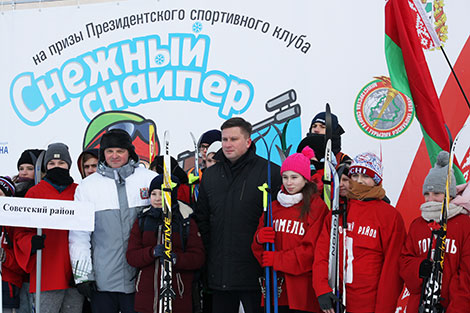 Snow Sniper regional stage in Gomel