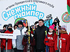Областной этап соревнований "Снежный снайпер" в Гомеле