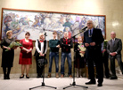 The opening ceremony of Leonid Shchemelev’s exhibition