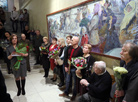 Leonid Shchemelev accepts congratulations