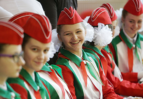 Финал смотра-конкурса пионерских парадно-церемониальных отрядов 