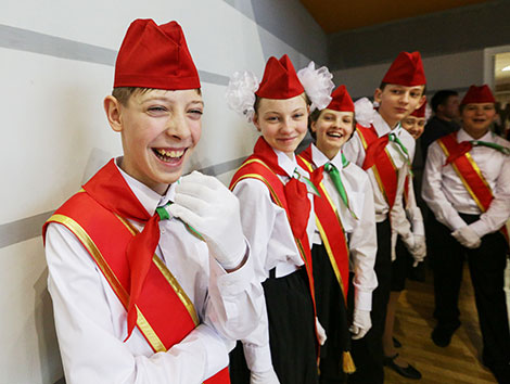 Финал смотра-конкурса пионерских парадно-церемониальных отрядов 