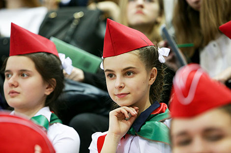 Финал смотра-конкурса пионерских парадно-церемониальных отрядов 