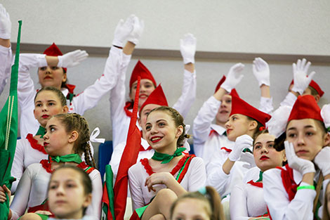 Финал смотра-конкурса пионерских парадно-церемониальных отрядов 