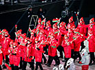 Team Belarus at Winter Olympics opening ceremony 