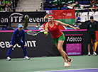 Belarus-Germany Fed Cup 2018 tie: Arina Sobolenko - Tatiana Maria