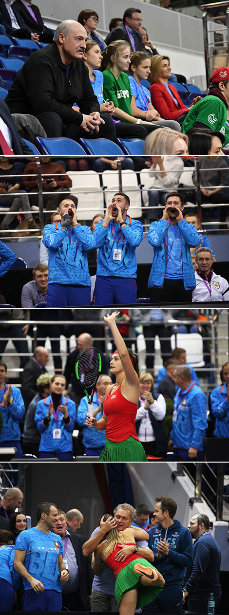 Belarus-Germany Fed Cup 2018 tie: Arina Sobolenko - Tatiana Maria