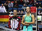 Day two of 2018 Fed Cup quarterfinal: Vera Lapko vs Tatjana Maria