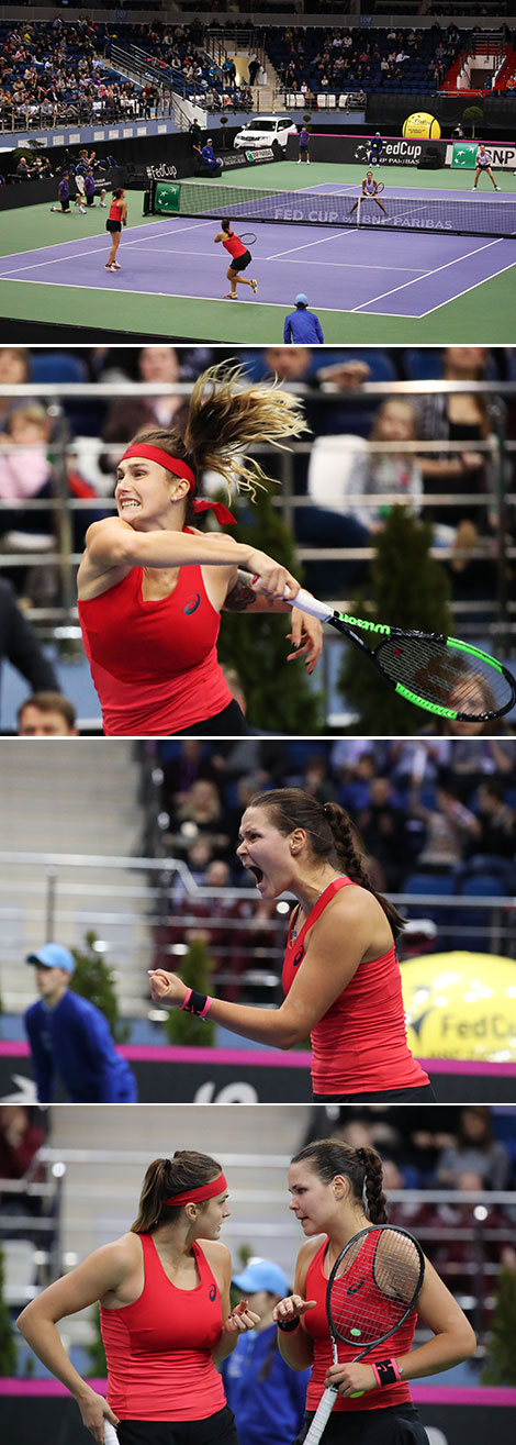 Belarus lose 2018 Fed Cup quarterfinal tie against Germany 2-3