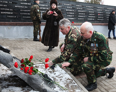 Fallen internationalist soldiers were remembered in Vitebsk