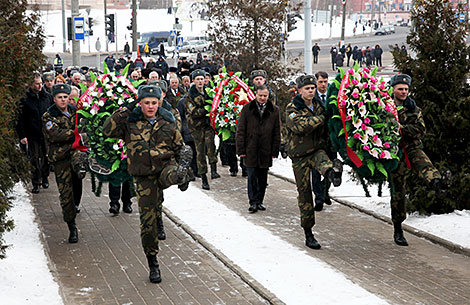 Fallen internationalist soldiers were remembered in Vitebsk