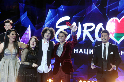 NaviBand, Belarus’ entry at the 2018 Eurovision Song Contest, and ALEKSEEV, the winner of the 2018 national selection