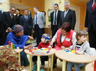 UN Deputy Secretary General Amina Mohammed visits Belarusian rehabilitation center for children with disabilities