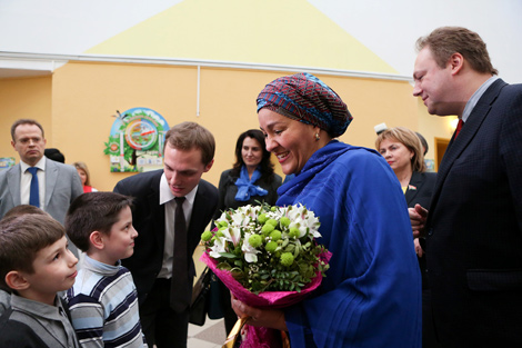 UN Deputy Secretary General Amina J. Mohammed visits the Belarusian rehabilitation center for children with disabilities