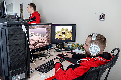 Graphics department of Game Stream Company 
