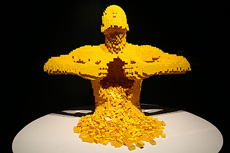 The Art of the Brick exhibition in Minsk