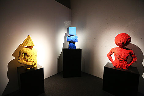 The Art of the Brick exhibition in Minsk