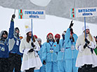 Церемония открытия финального этапа республиканских соревнований "Снежный снайпер" в Раубичах