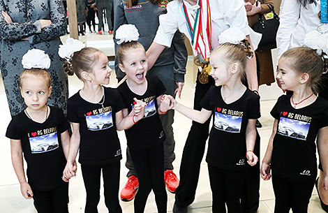 Дворец гимнастики открылся в Минске