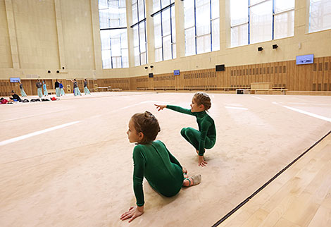 Новый Дворец гимнастики в Минске