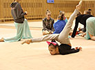 Юная гимнастка Ева Семухо