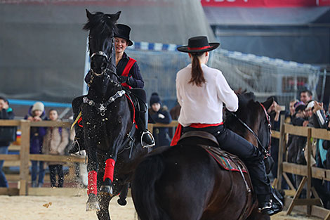 Spring 2018 horse show in Minsk