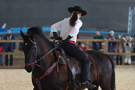 Spring 2018 horse show in Minsk