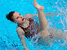 Synchronized swimming competitions in Brest 