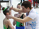 Synchronized swimming competitions in Brest 